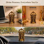 Gold Plated Venkateswara & Mahalakshmi Idol | Symbol of Wealth, Fortune & Prosperity