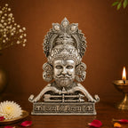 Silver Plated Jai Shree Shyam Idol | Symbol of Faith, Strength & Divine Blessings
