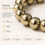 Golden Pyrite Stone Bracelet