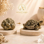 Natural Pyrite Crafted Tortoise
