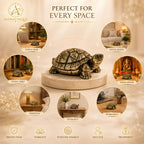 Natural Pyrite Crafted Tortoise