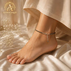 Raw Pyrite Anklet