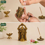 Gold Plated Venkateswara & Mahalakshmi Idol | Symbol of Wealth, Fortune & Prosperity
